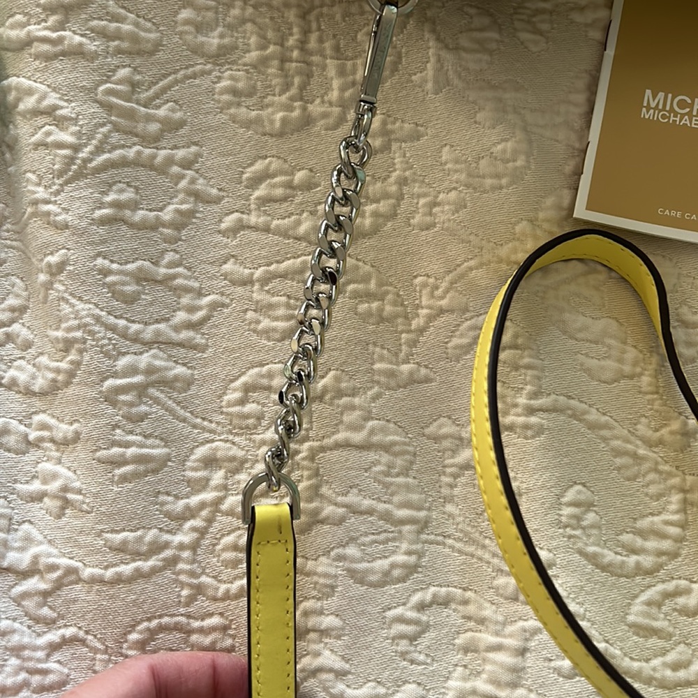 NWT Michael Kors Rayne Sunshine Crossbody - Picture 7 of 16